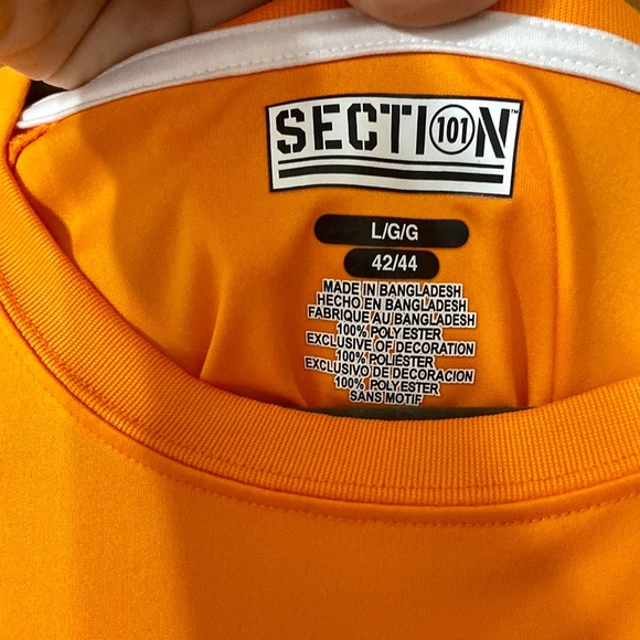 UNIVERSITY OF TENNESSEE VOLUNTEERS T LOGO LIGHTWEIGHT SHORT SLEEVE SHIRT MENS L - Picture 5 of 11